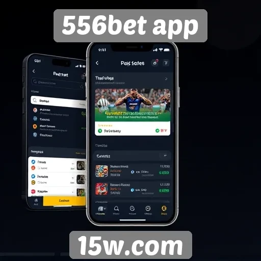 Análise da interface do usuário do 556bet app
